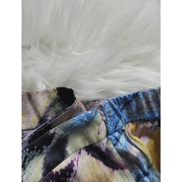 NEW Anthropologie Midi Skirt Multi-Color Print - Size 8 - Picture 8 of 8
